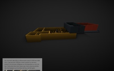Aperçu — L'incendie du Constellation en 3D